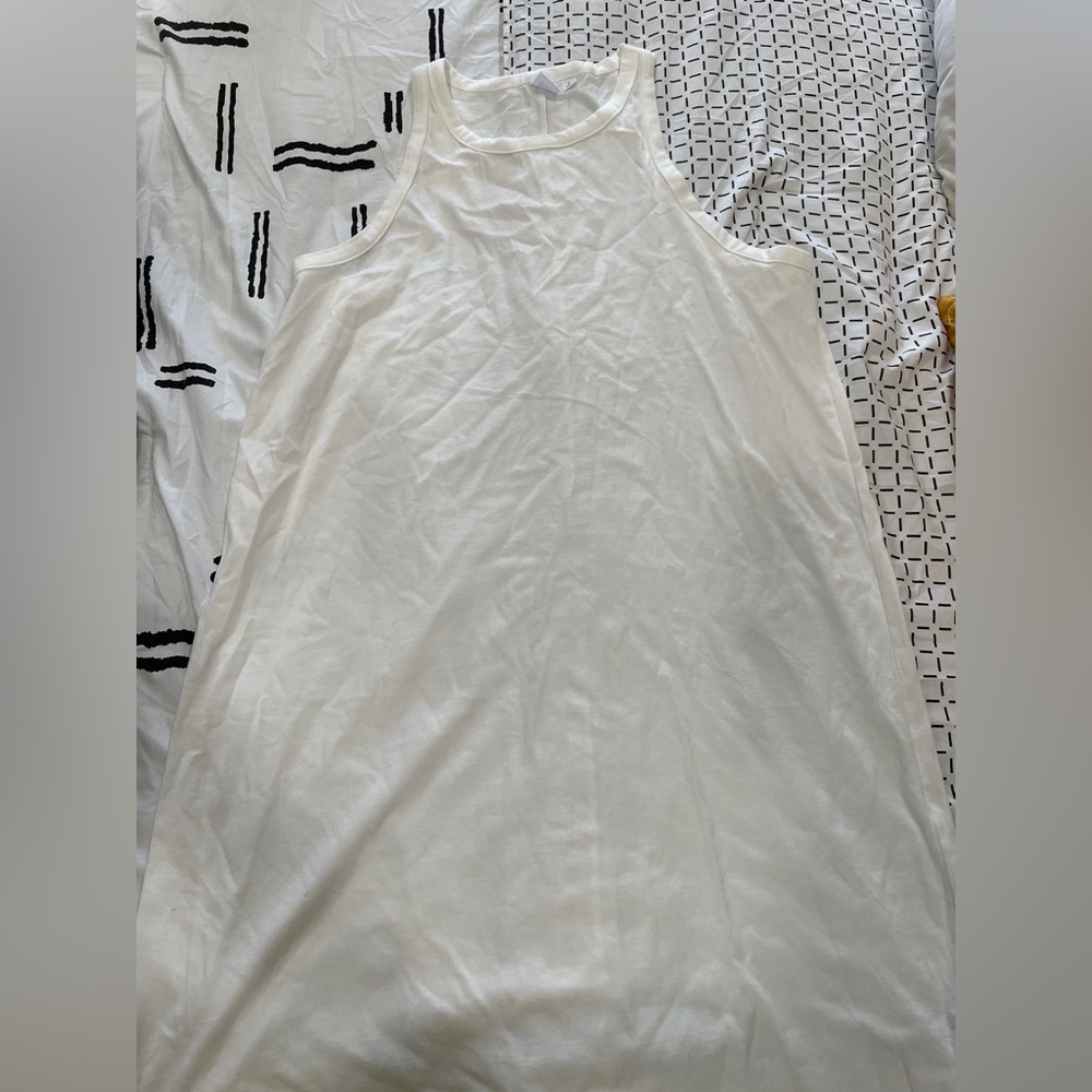 Off white GAP tank dress